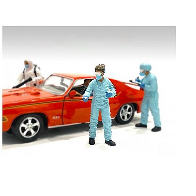 Hazmat Crew Figurine II for 1/18 Scale Models by American Diorama