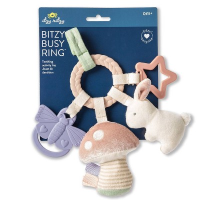Itzy Ritzy Bitzy Busy Ring Teething Activity Toy : Target