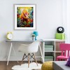 Stupell Industries Colorful Dinosaur in Jungle Framed Print Under Glass Art, Gray, 17" x 21" - 3 of 4