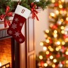 Personalization Mall Winter Wonderland Embroidered Initial Christmas Stocking - 3 of 4