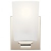 Roehm™ 1 Light Wall Sconce Brushed Nickel - 2 of 3