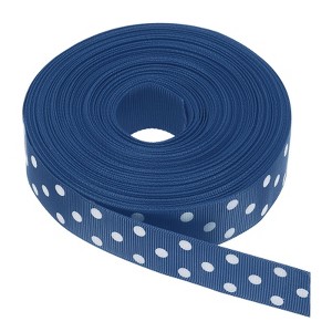 Unique Bargains Polyester Washable Soft Grosgrain Ribbons for DIY Crafts Gift - 1 of 4