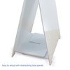 Flipside Products 11" x 17" Premium Corrugated Plastic Dry Erase Tabletop Marquee Easel - 12 Pack - 4 of 4