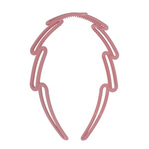 Unique Bargains Women's Cute Frosted Diagonal Square Headbands 1 Pc - 1 of 4