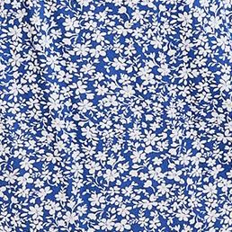 blue white floral