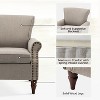 Set of 2 Cythnus Armchair with Removable Cushions | ARTFUL LIVING DESIGN - 3 of 4