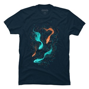 Men's Design By Humans Neon Float By StevenToang T-Shirt - 1 of 4