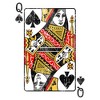 Junior's Lost Gods Queen of Diamonds Distressed T-Shirt - 2 of 4