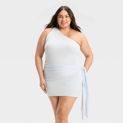 Women's Side-Tie Mini Sweater Dress - Wild Fable™