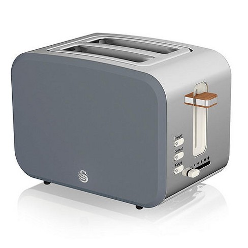 Stainless Steel 2-Slice Digital Motorized Toaster