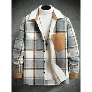 TIME HOLLOW Knitted Casual Long Sleeve Jacket - Perfect For Spring And Autumn - 1 of 3