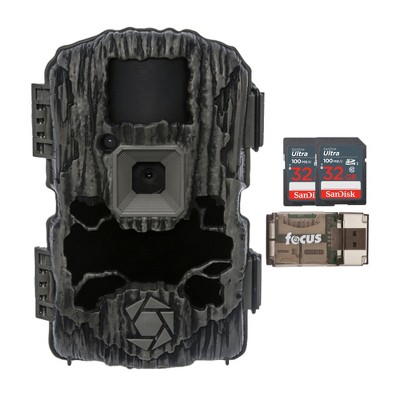 Stealth Cam GMAX32 - 32MP 1080p HD Video Trail Camera with 32GB Memory Card Kit