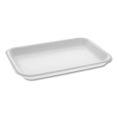 Pactiv Supermarket Tray #2 1-Compartment 5.13x5.13x2.5 0TF100200000