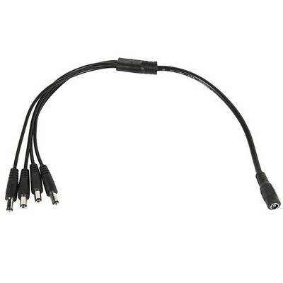 Monoprice DC Power Splitter 1 Female to 4 Male