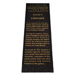 Ukonic Star Wars: A New Hope Title Crawl Printed Area Rug | 26 x 77 Inches - 1 of 4