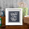 Pavilion Gift Company - Best Papa Bear - 10" MDF Plaque - Wall Sign Panels - 4 of 4