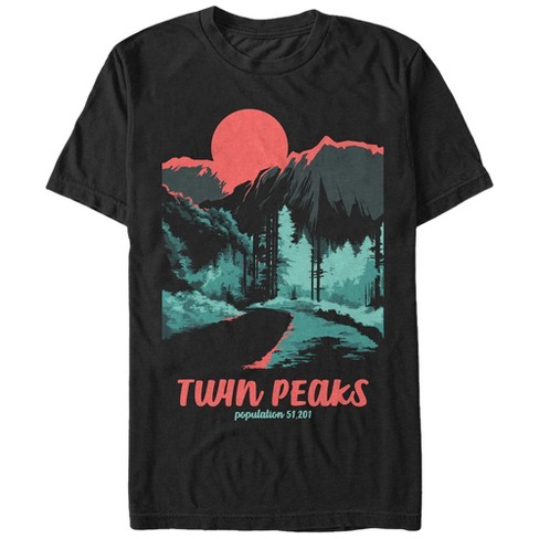 Men's Twin Peaks Population T-shirt : Target