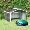vidaXL Garden Shed Anthracite Galvanized steel Medium Durable - 2 of 4