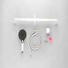 SEVOBAL Shower Faucets, Height-Adjustable Handheld Shower System with Slide Bar and Extended Hose for Versatile Bathroom Use, White, 30"*6.9"*4.6" - 2 of 4