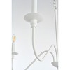 Elegant Lighting Rohan 30 inch chandelier in White - 2 of 4