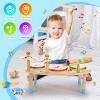 Toddler Drum Set – 11 in 1 Kids Musical Instruments with Resonant Drums, Cymbals, Maracas, Wrist Bells & More, for Ages 1-6 - 4 of 4