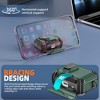 HTUTWOO AirPods Pro 2nd/1st Generation Case Cover with Magnetic Automatic Lock, Phone Stand and Cleaning Kit Compatible with Magsafe - 3 of 4