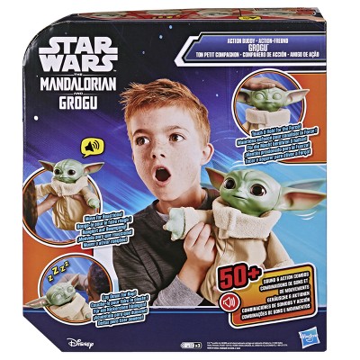 Детские фигурки Star Wars 10" Star Wars Action Buddy Grogu — фото 4