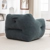 Sapphtopaz Lazy Bean Bag Chair with Armrests,Bean Bag Sofa with High-Density Foam for Adults & Kids,Comfy BeanBag Chair for Living Room,Bedroom - 4 of 4
