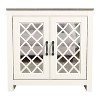 Galano 30.2 in. H x 30.9 in. W Wood Shoe Cabinet - 2 of 4