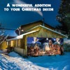 7x16ft Christmas Garage Door Banner - Weather-Resistant Vinyl Holiday Banner for Outdoor Indoor Decor, Home, Church & Party (Blue) - 3 of 4