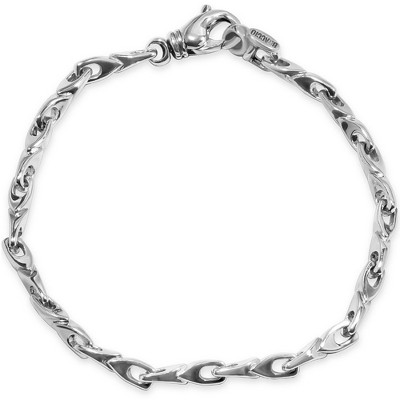 Pompeii3 Men's Designer Seed Link 14k Gold (19gram) or Platinum (31gram) 4mm Bracelet 8"