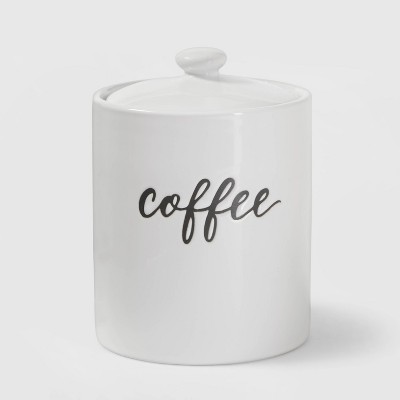 The coffee jar