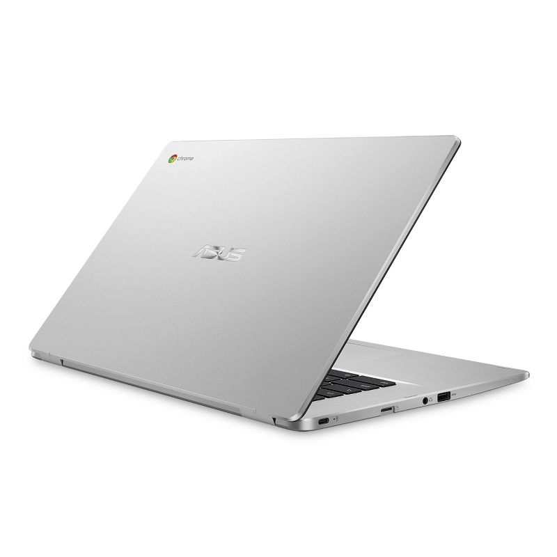 ASUS 15.6&#34; FHD Chromebook Laptop Intel Processor 4GB RAM 32GB Flash Storage - Silver - Model C523NA-TH42F, 6 of 11