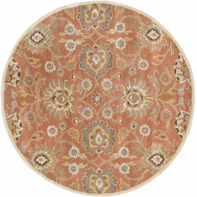 Hauteloom Conesus Burnt Orange 1112 Wool Area Rug
