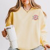 S.W. Smiley Sardines Can - Women's Lightweight Garment Dyed Sweatshirt - 2 of 4