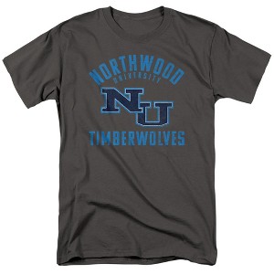 Men's Northwood University Official Timberwolves Logo T-Shirt - 1 of 4