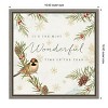 Amanti Art Christmas Tradition IV (Bird) by Katie Pertiet Canvas Wall Art Print Framed 16 x 16-in. - 4 of 4