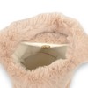 Anna-Kaci Women's Soft Plush Handbag with Cozy Faux Fur Texture - 3 of 4