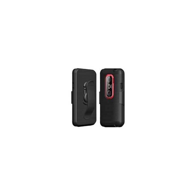 Sprint Cell Phone Holster and Case for HTC EVO 3D - Black, 1 of 2