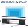 Bella Depot  63‘’ TV Stand for 70 Inch TV Entertainment Center Media Storage Console Table with Large Side Cabinet for Living Room - 4 of 4