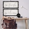 Stupell Industries Rustic White So Fresh So Clean, 25" x 11" - 3 of 4