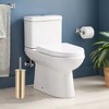Evideco French Home Goods Modern Brushed Gold Toilet Bowl Brush Set with Stainless Steel Handle - 3 of 4
