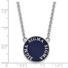 Black Bow Jewelry Sterling Silver Sigma Sigma Sigma Greek Life Necklace 18 Inch - 2 of 4