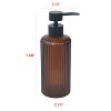 Brown plastic lotion pump - 3 of 4