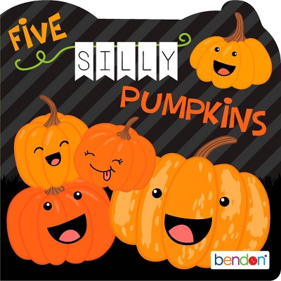 Bendon Five Silly Pumpkins Shaped Board Books