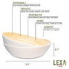 Lexa Bamboo Salad Bowl Set, 12 Inch x 2 - 2 of 4