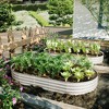 YUHAO 2PCS Planter Raised Garden Beds for Vegetables,Flowers &Herbs, Heavy Duty, Rust-Resistant, Easy Assembly,Raised Garden Bed Kit - 2 of 4