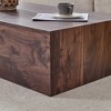 Maggift Patio End Tables, Faux Wood Design Coffee Table for Living Room, Patio, Bedroom, Brown, 39.3"*23.6"*12" - 4 of 4