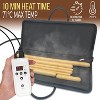 SereneLife Hot Stone Massage Kit – Portable Heated Rock Massaging Therapy System with Digital Temperature Controller - 3 of 4