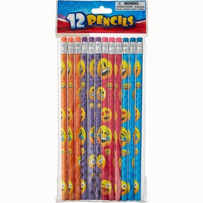 Rhode Island Novelty 7.5 Inch Happy Birthday Pencils 12 Pencils